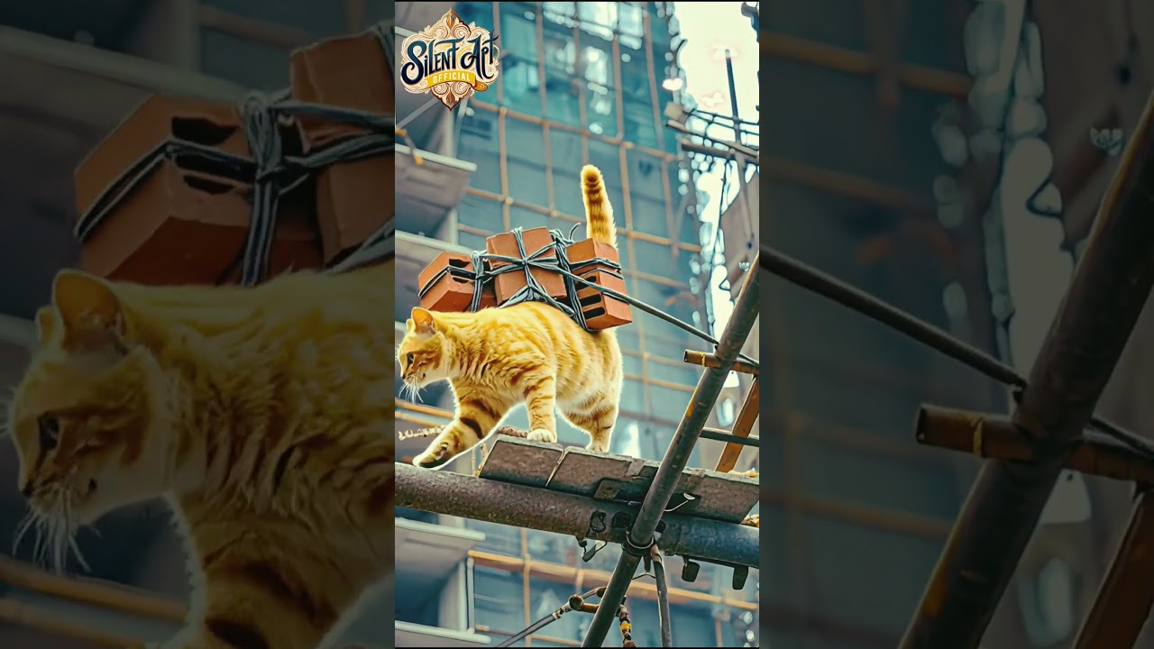 #c&acirc;uc&aacute; #silentcat #silentart71 #catcute #shortfeed #sad #cat #miaw #miawaug