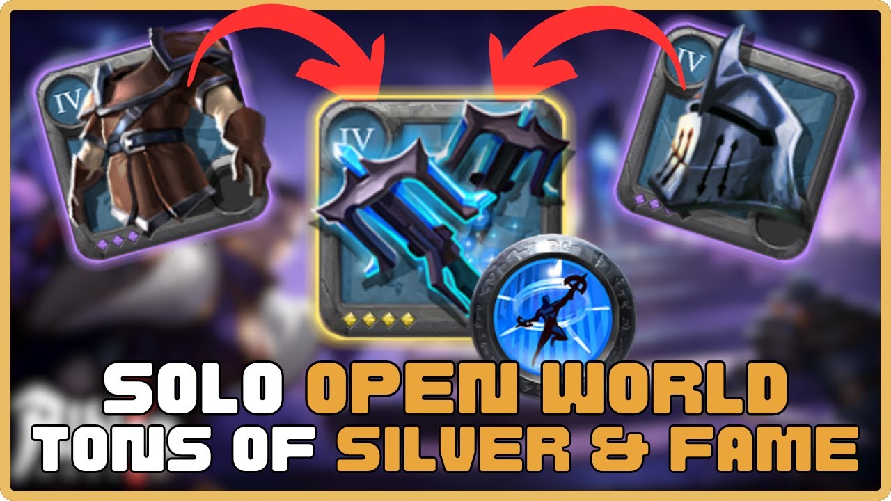 SOLO Open World Crossbow = Millions of Silver & Fame 💰