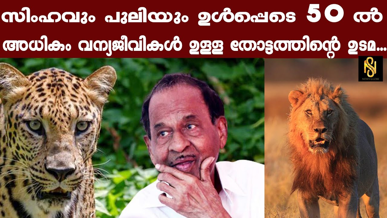 സിംഹവും പുലിയും ഉൾപ്പെടെ 50 ൽ അധികം വന്യജീവികൾ ഉള്ള തോട്ടത്തിന്റെ ഉടമ...Gemini Sankaran,Newsglobe TV