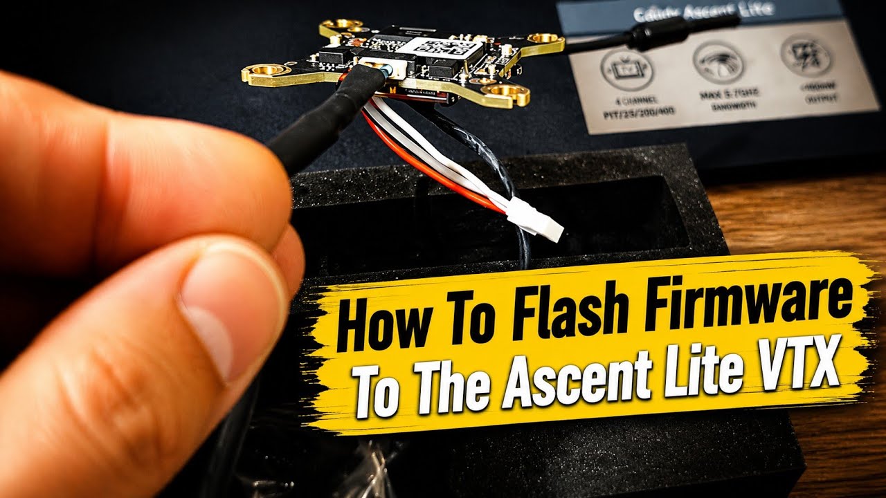 TMC-FPV Как обновить прошивку Ascent Lite