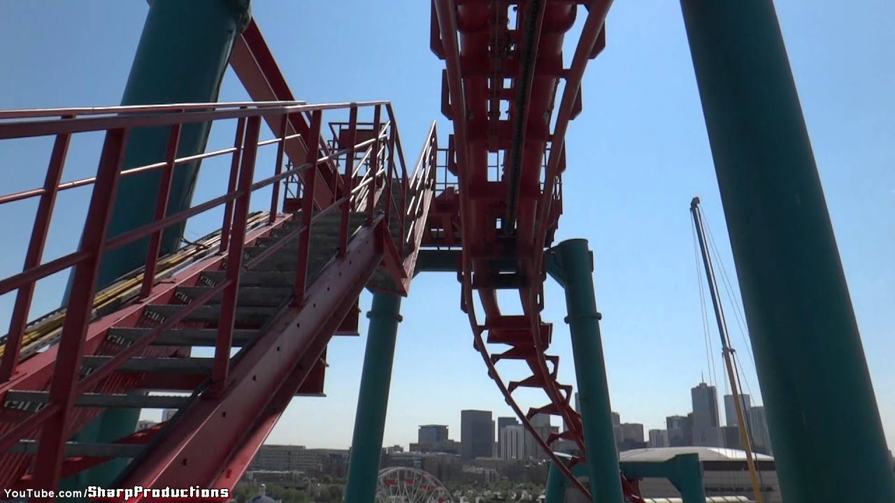 Mind Eraser (On-Ride) Elitch Gardens