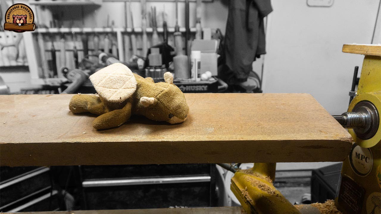 Woodturning - Twig Pot from a Board