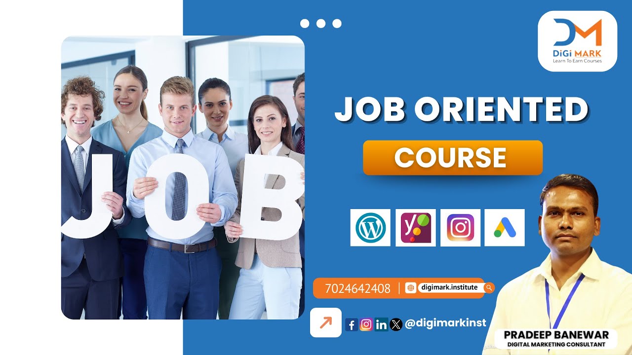 🎯 Job-Oriented Digital Marketing Course by DiGi MARK 💼