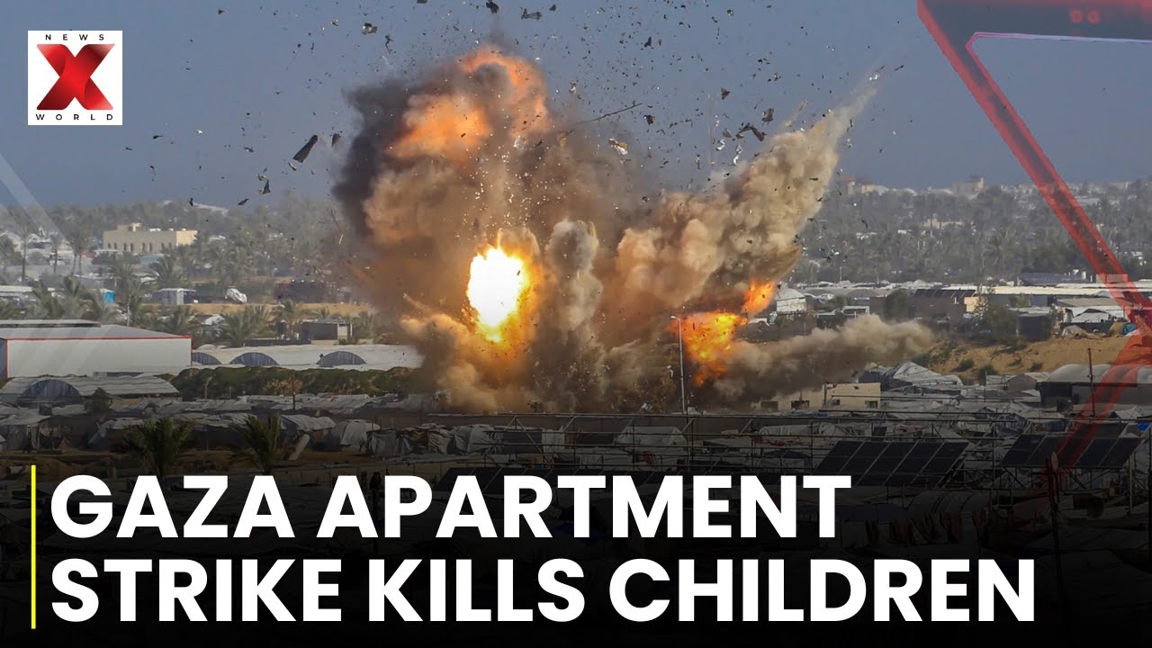 Israeli Helicopter Strike Kills Four in Gaza's Al-Rimal neighbourhood | NewsX World