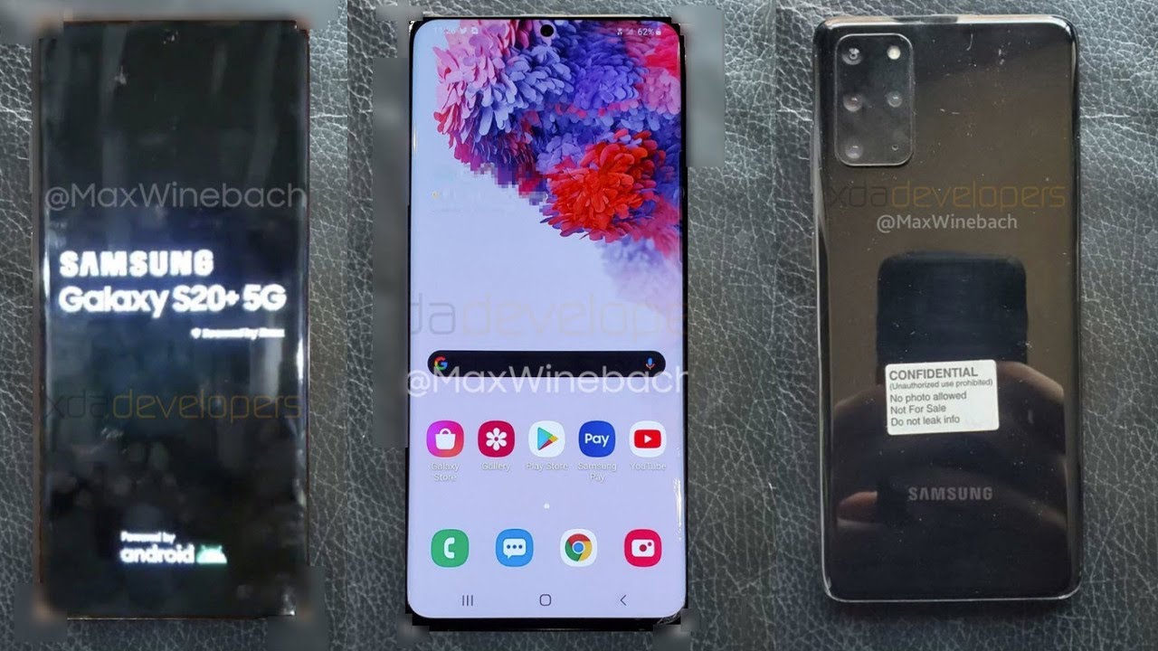 Samsung Galaxy S20 Plus (S11) - FIRST LIVE LOOK