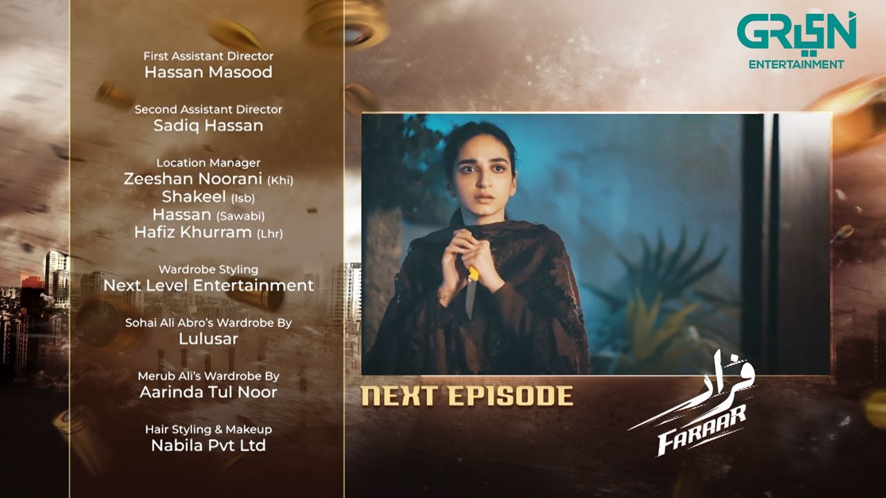 Faraar Episode 13 Teaser | Hamza Ali Abbasi - Mamya Shajaffar - Ahmed Ali Akbar | Green TV