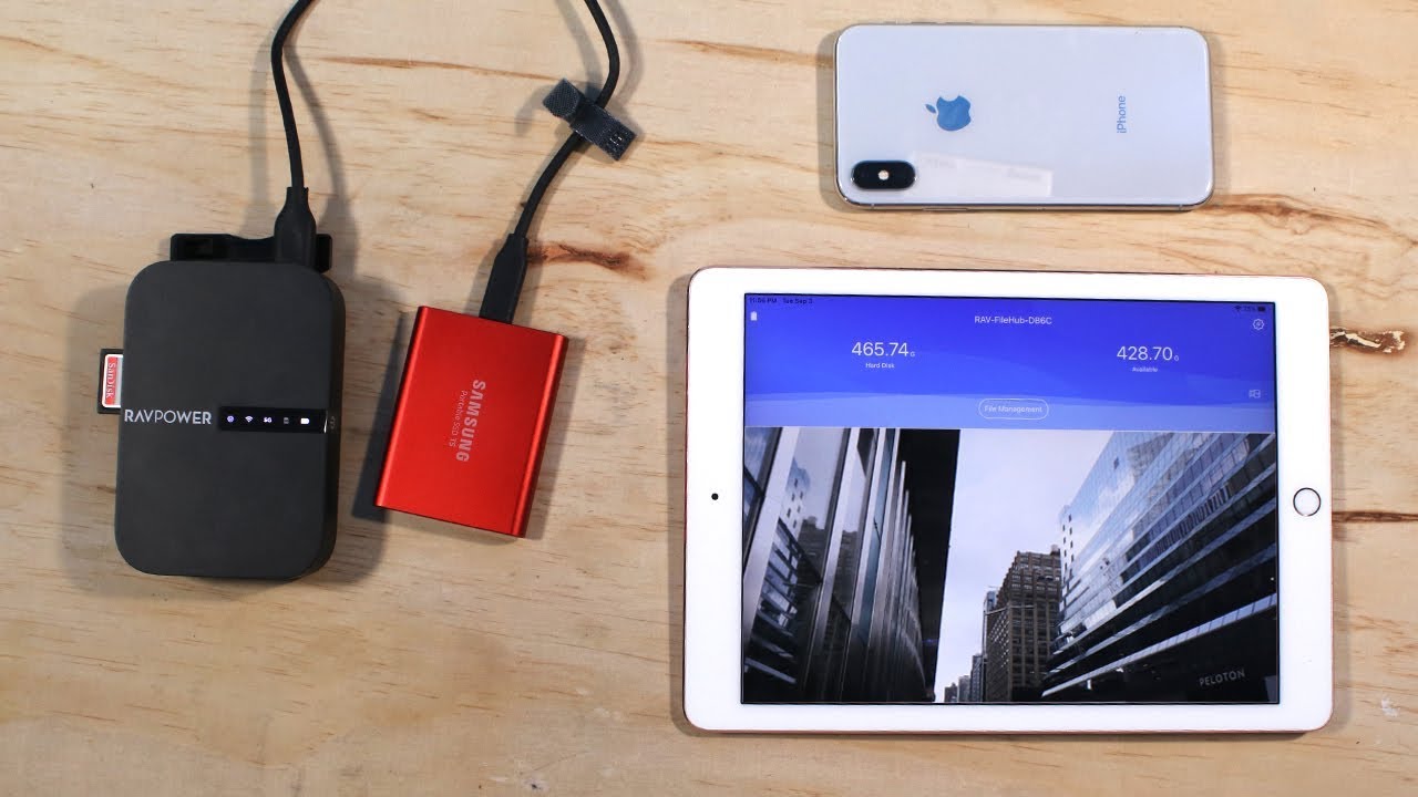 How To Connect Any Hard Drive/SD Cards to iPhone/iPad Wirelessly!