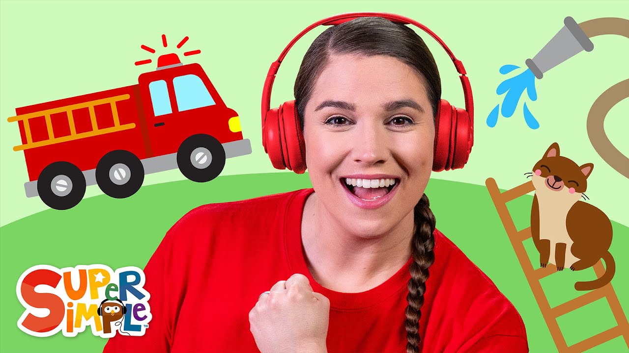 Imagination Time | Here Comes The Fire Truck | Audio Guided Pretend Play for Kids!