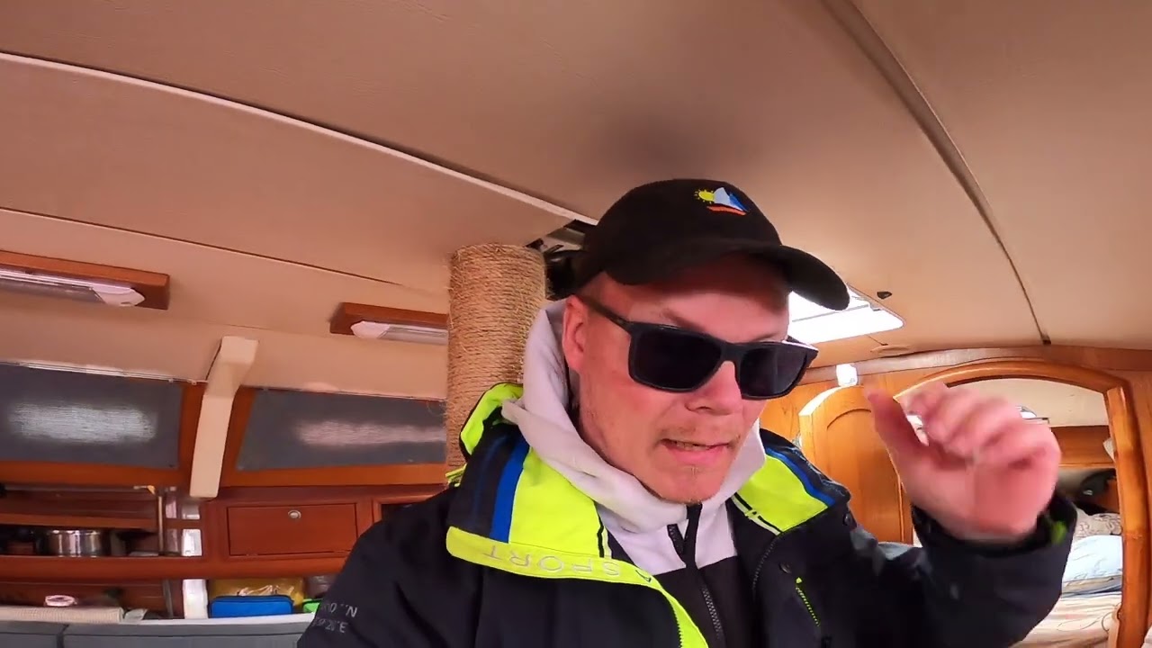Purjehdus Kärdla Utö! Ruuan laitto ei onnistu.