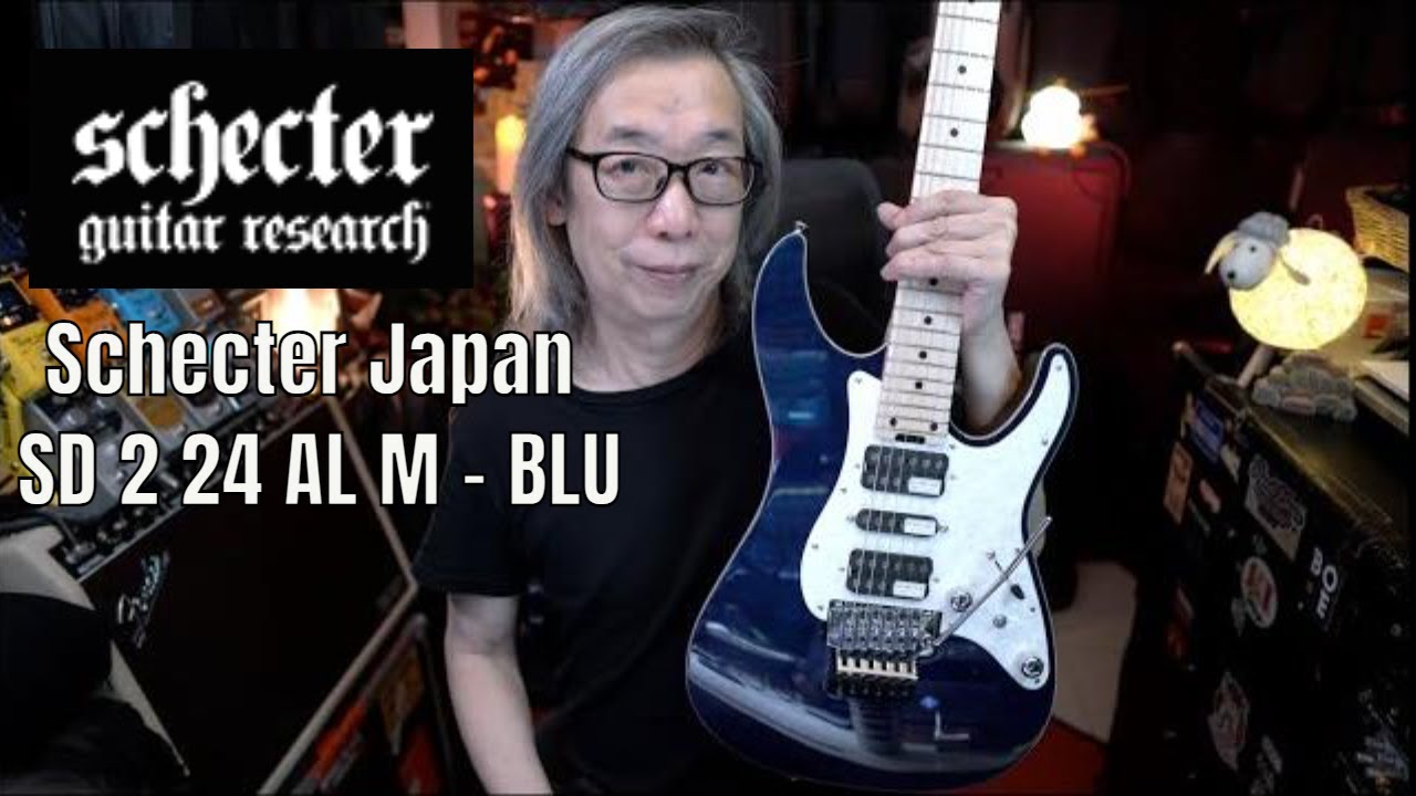 Столько всего доступно! Schecter Japan SD 2 24 AL M – BLU