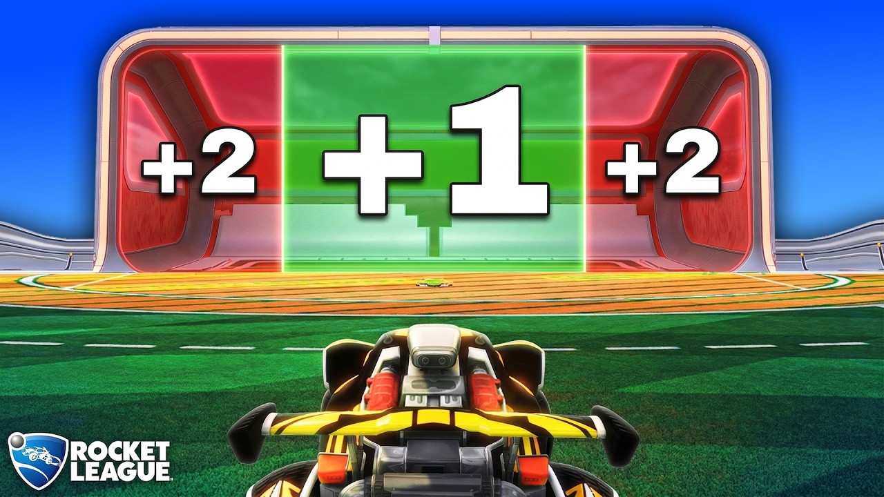 Rocket League, but the goals have WEAK POINTS
