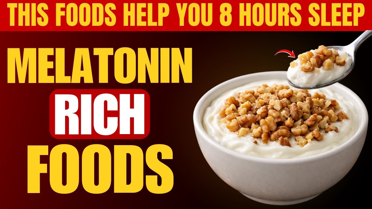 Eat These 6 Melatonin Rich Foods To Help You Sleep Fast!