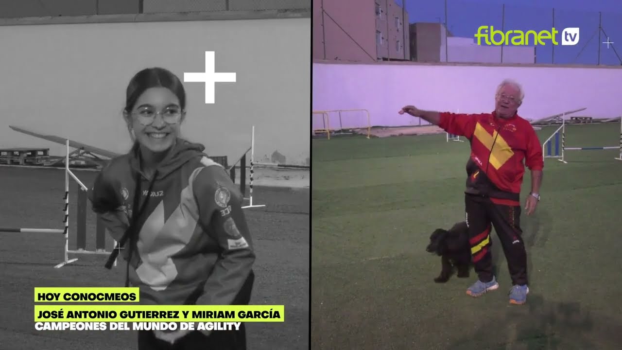 FUERA DE JUEGO CON LOS CAMPEONES DEL MUNDO EN AGILITY, JOSE ANTONIO GUTIERREZ Y MIRIAM GARCIA