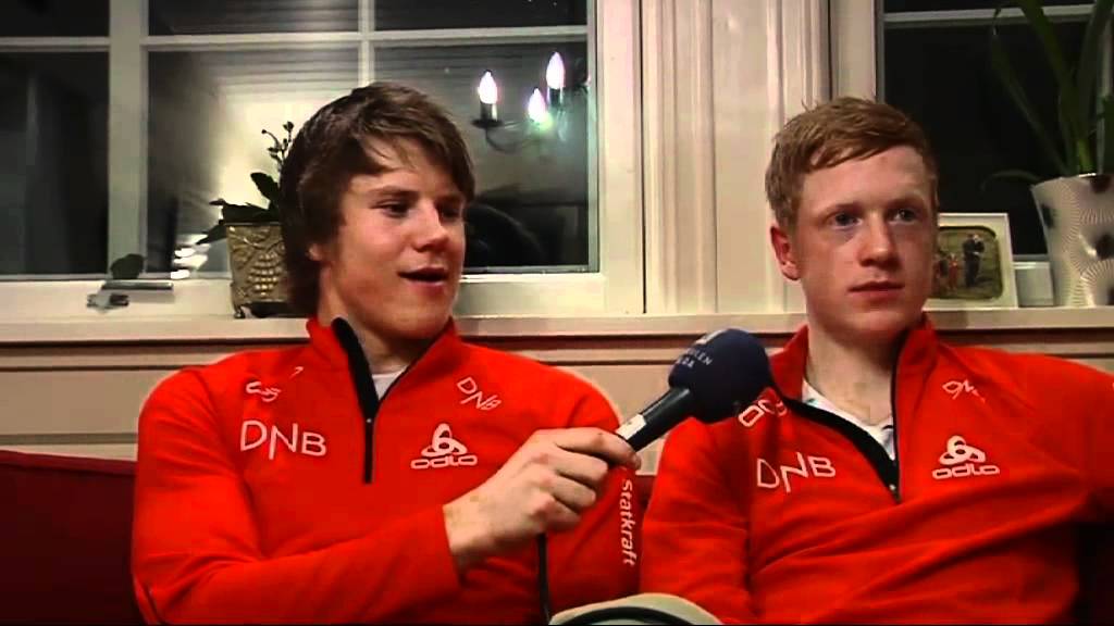 Stortalentene Vetle Sjåstad Christiansen og Johannes Bø