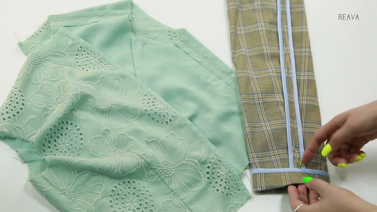 МАСТЕР-КЛАСС🧵Обработка припусков шва методом «Гонконг» #урокишитья #мастеркласс #пошив