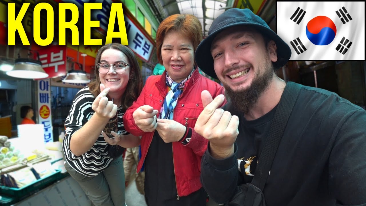Korea's Cheapest Street Food Market 🇰🇷