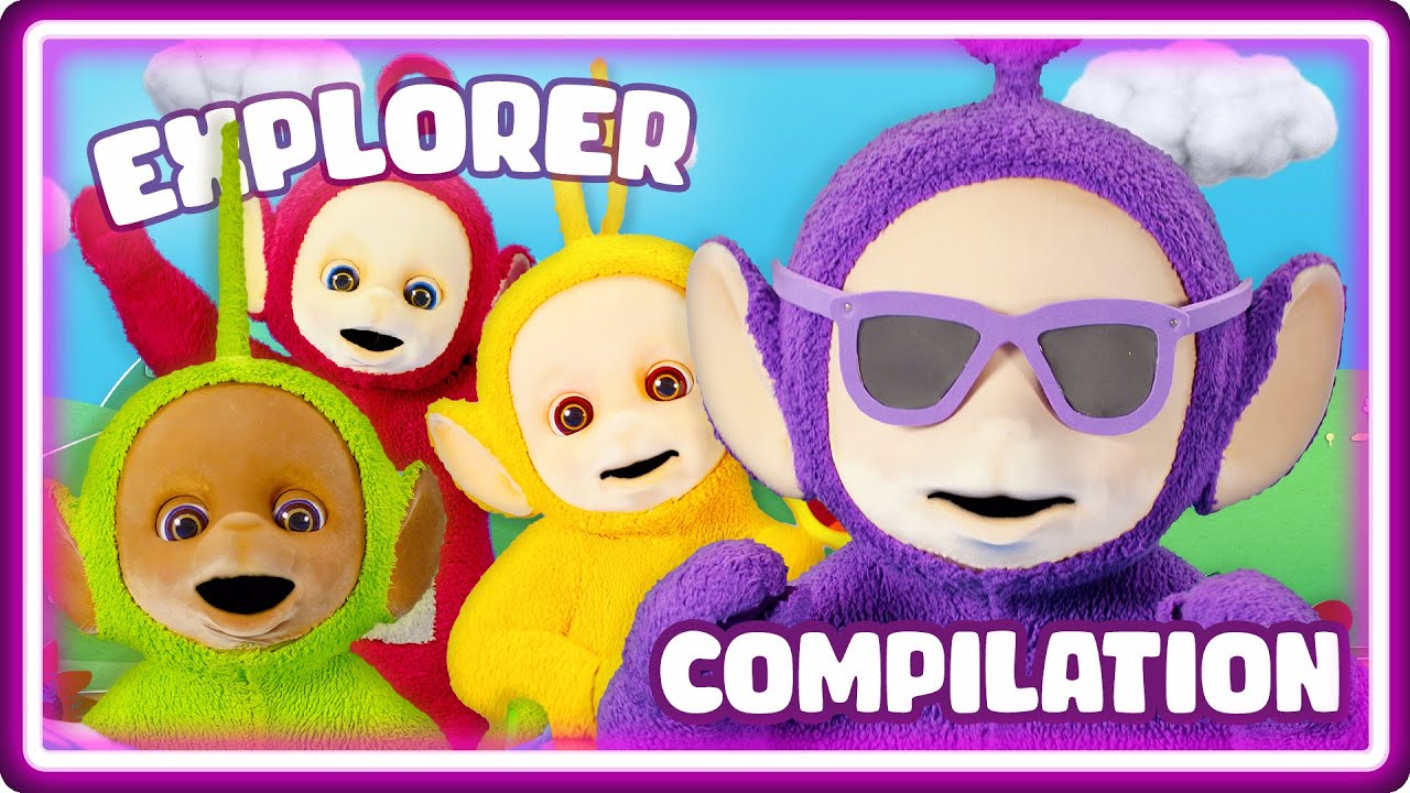 Teletubbies - Explorer + more! | Compilation | Ready, Steady, Go! | Songs for Kids