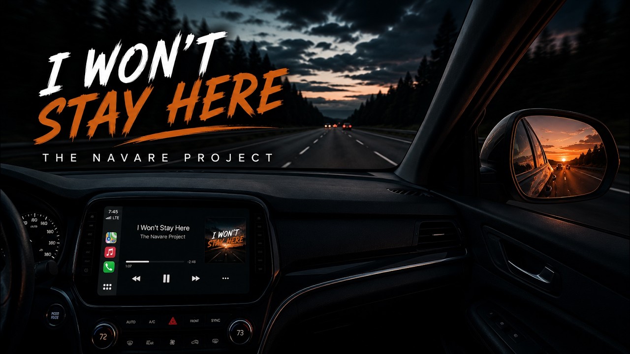 I WON’T STAY HERE | THE NAVARE PROJECT | OFFICIAL LYRIC VIDEO