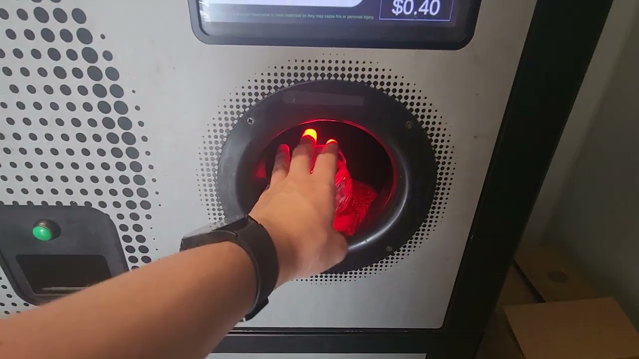 Envipco Ultra 48 Reverse Vending Machine at Stop & Shop in Hicksville, NY