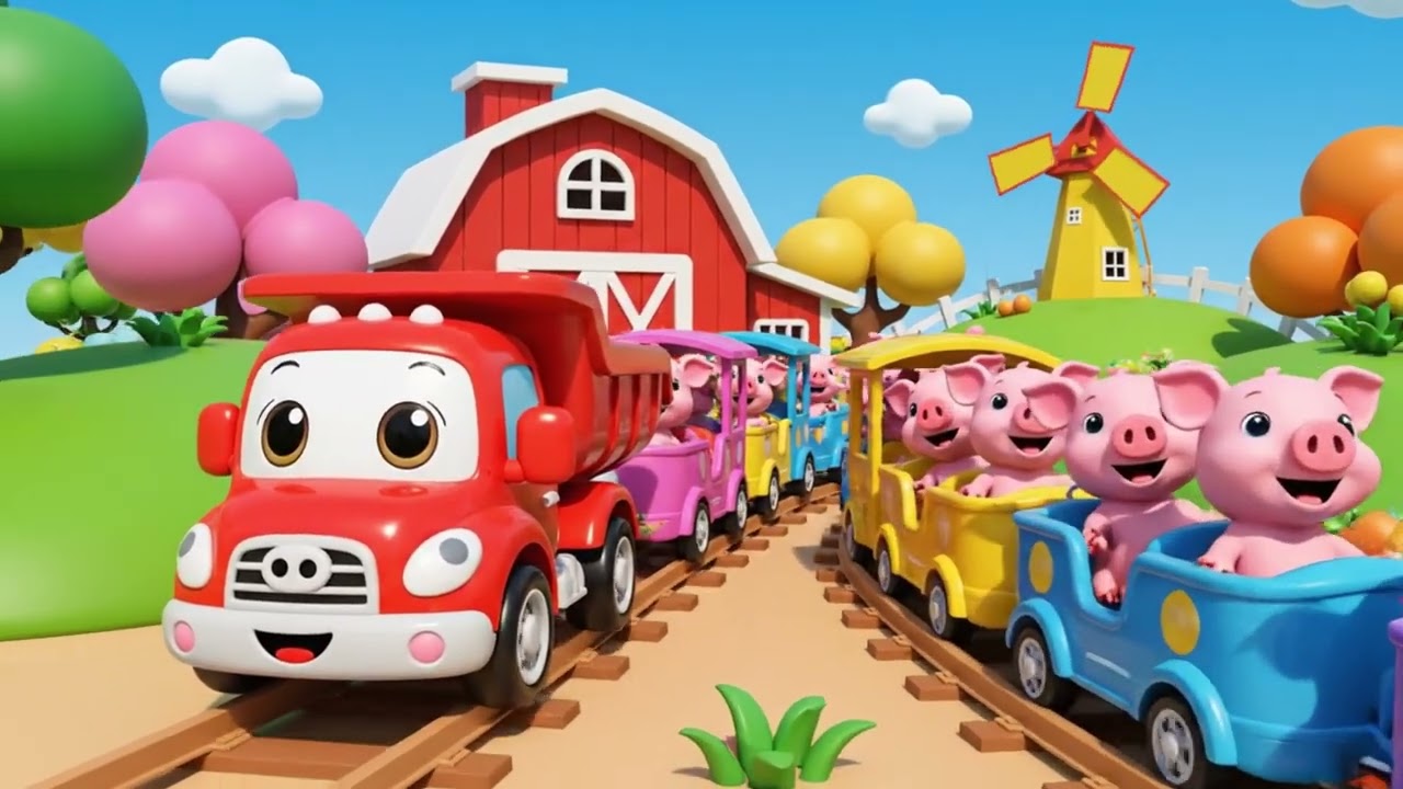 🧱 Building Roads and Houses | Construction Vehicles for Kids