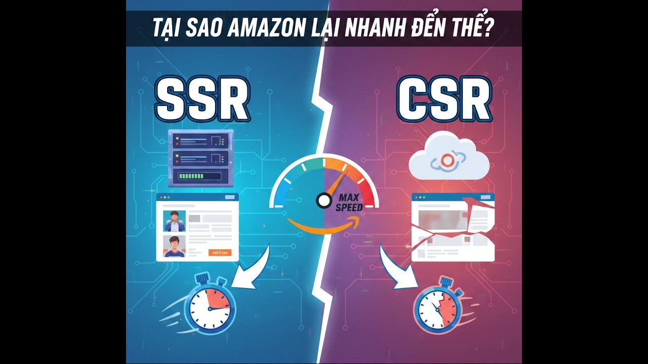 Tại sao Amazon lại nhanh đến thế? Giải mã thiết kế TMĐT hiệu suất cao!