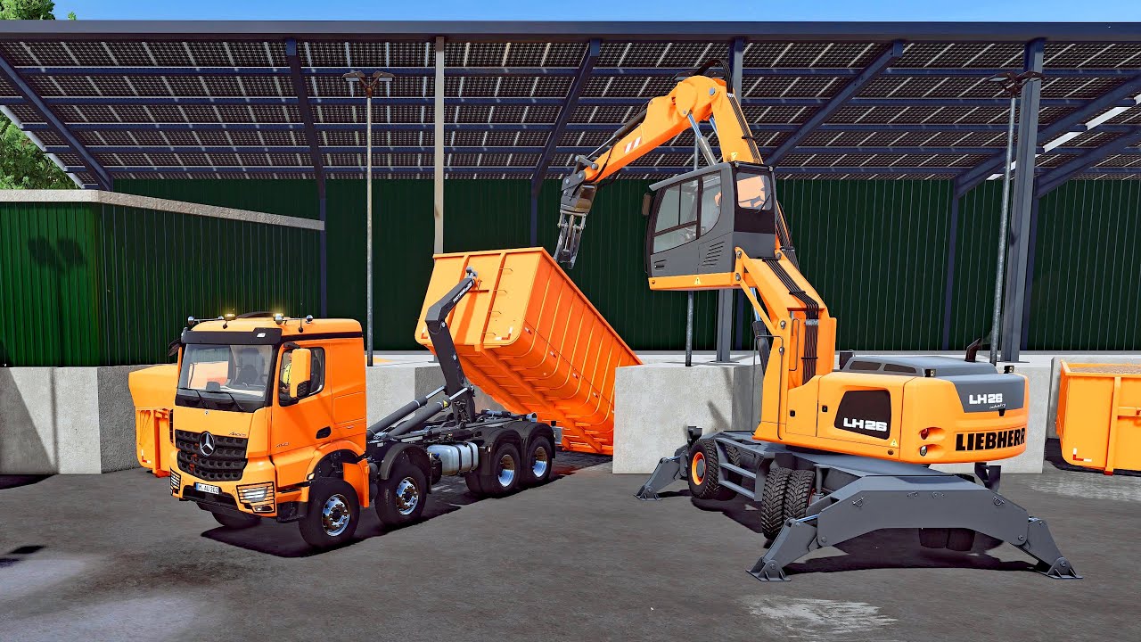 FS25 - Карта Миттельберг 003 - Лесное хозяйство, сельское хозяйство и строительство - LS25