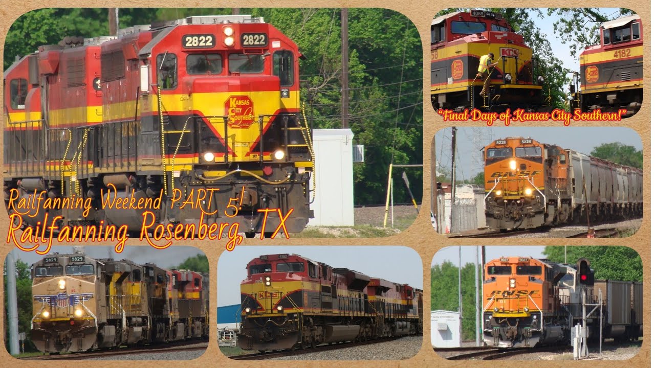 Railfanning Weekend Part 5! &ldquo;The Final Days&rdquo; Kansas City Southern in Rosenberg, TX