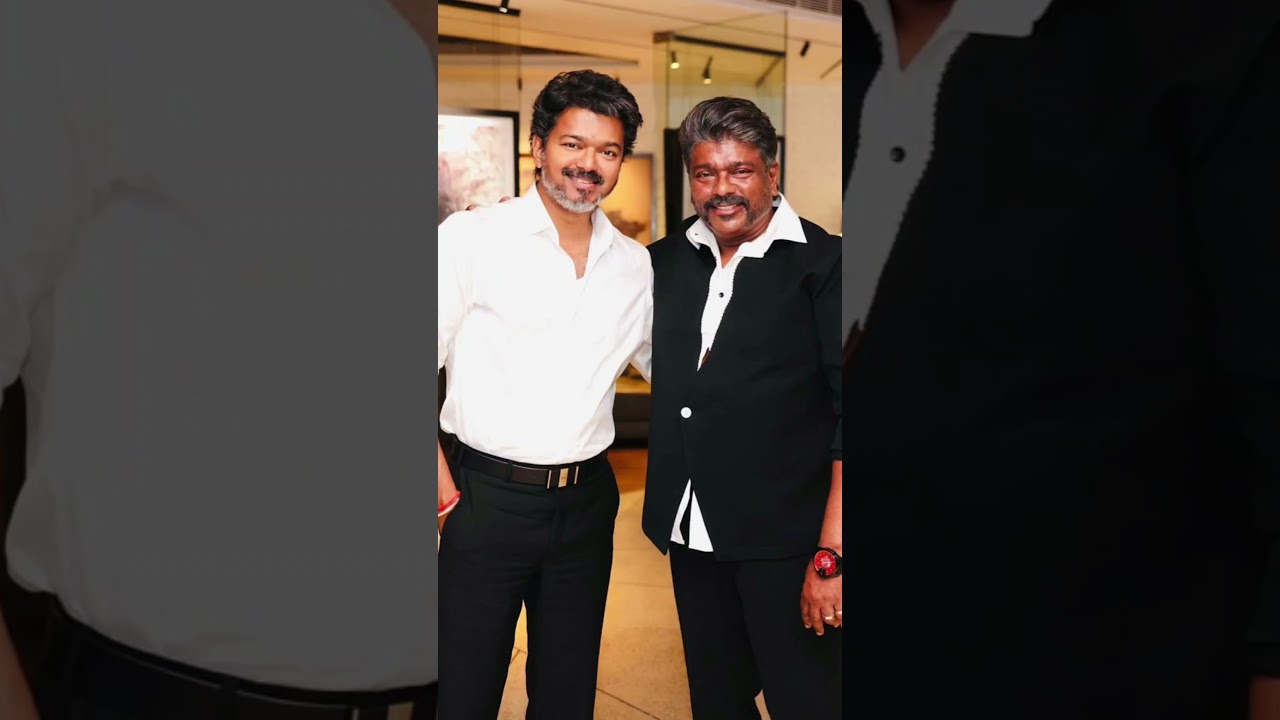 Parthiban&rsquo;s Unique Gift to CM Vijay Goes Viral 🎨🔥 #Vijay #Parthiban #CMVijay #TVK #ViralPhoto