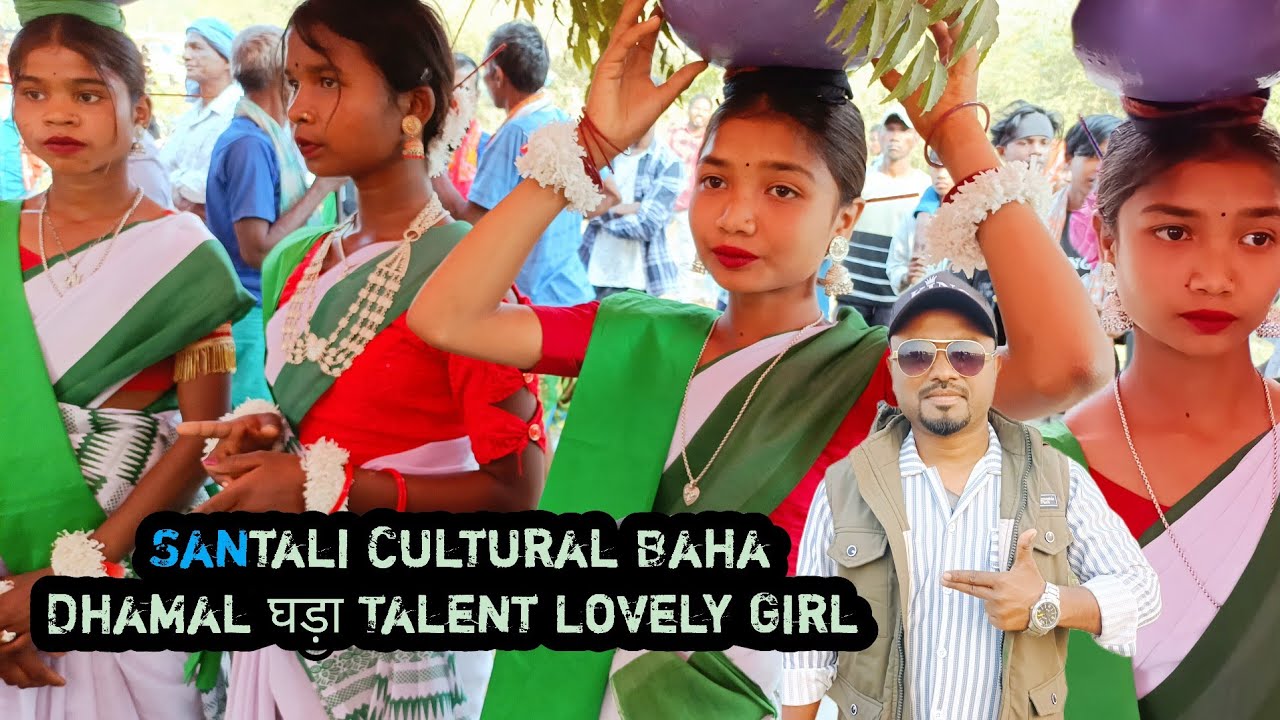 Santali Cultural Kesio टैलेंटेड Lady और साथ में घड़ा टैलेंट लड़की💥 New Santali Cultural Video 2026