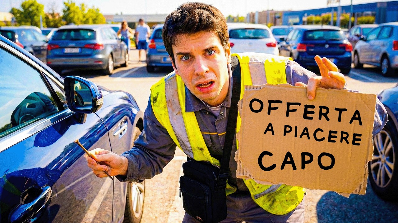 LAVORO 24H COME PARCHEGGIATORE ABUSIVO!! Parking Simulator EP.1