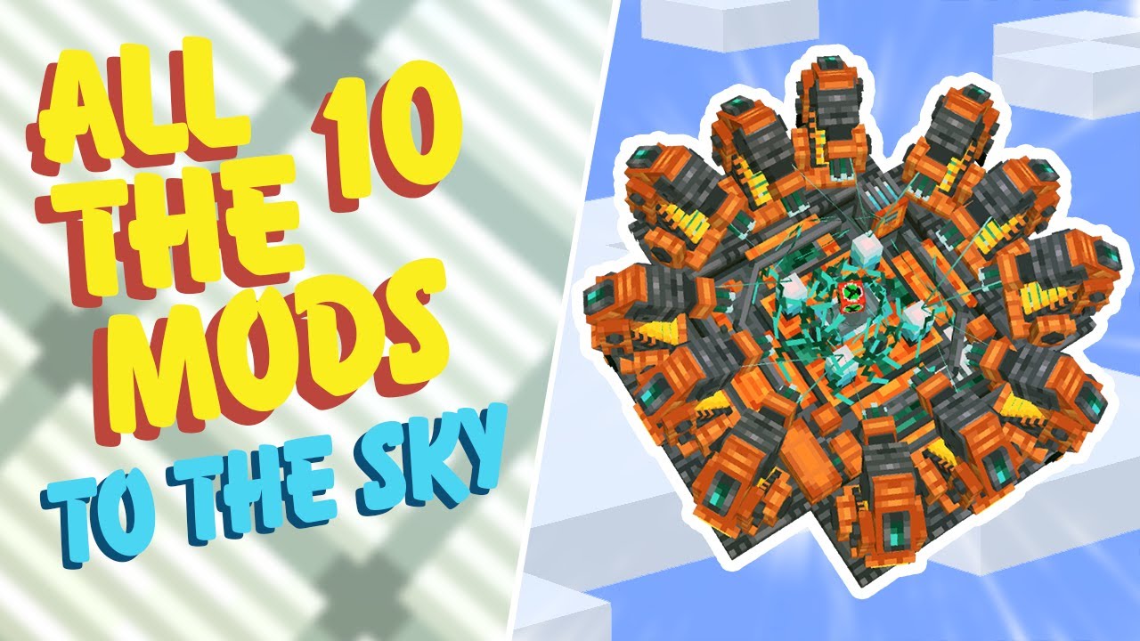 All The Mods 10 To The Sky EP19 Basic Oritech To Manhattan Module NUKE
