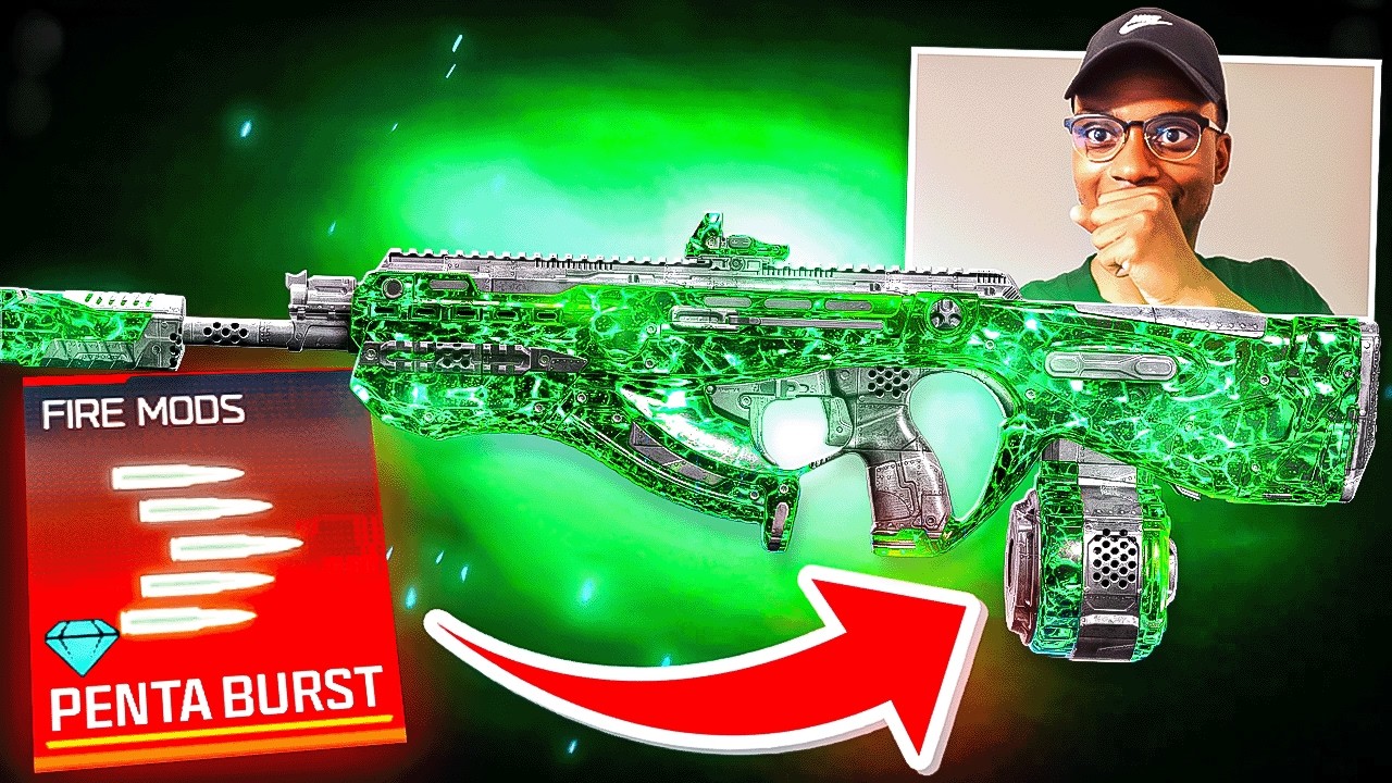 The *NEW* SWORDFISH A1 PENTA BURST MOD is LIKE CHEATING in BO7!