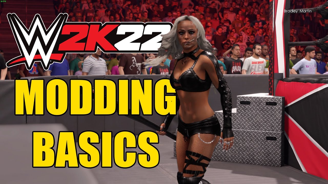 WWE 2K22 Modding Basics Tutorial