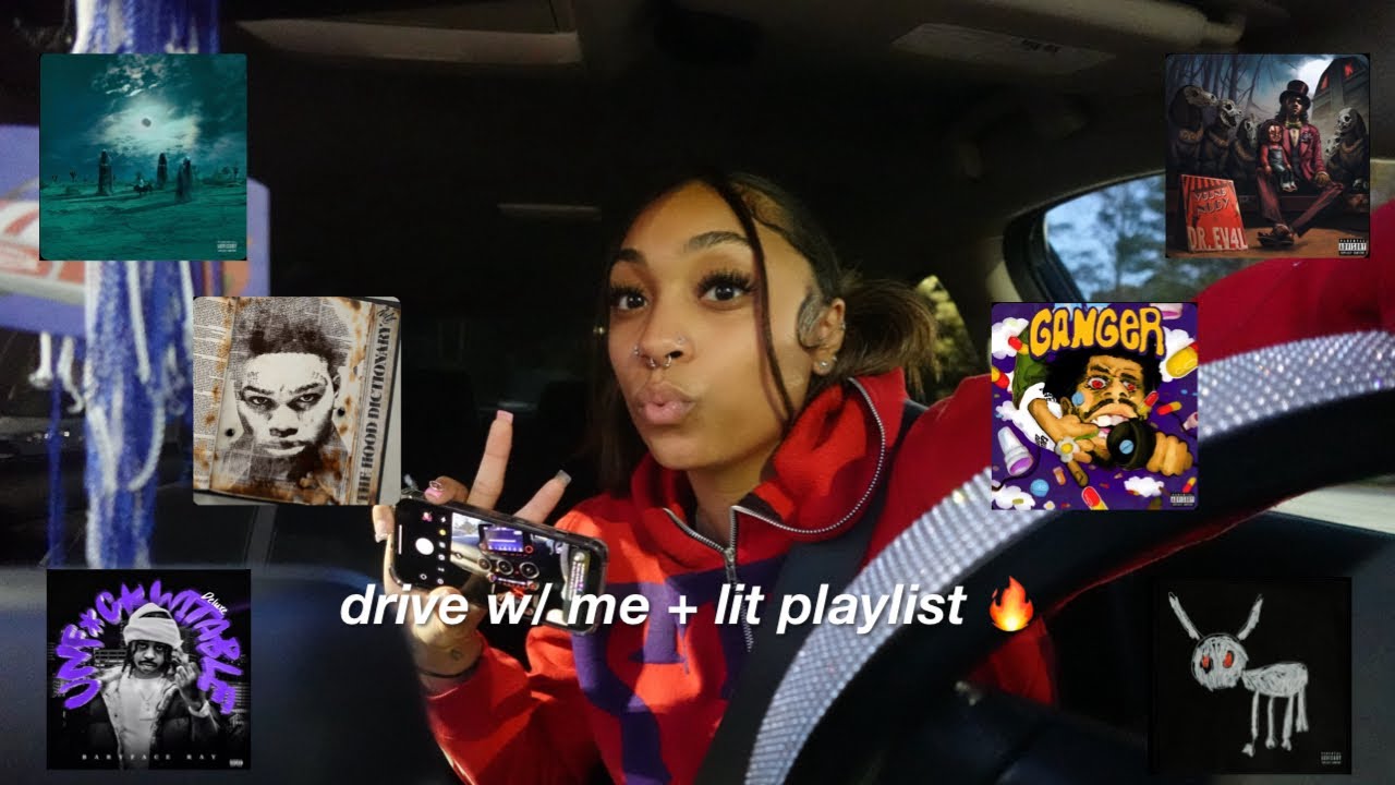 drive with me + super lit playlist 🔥