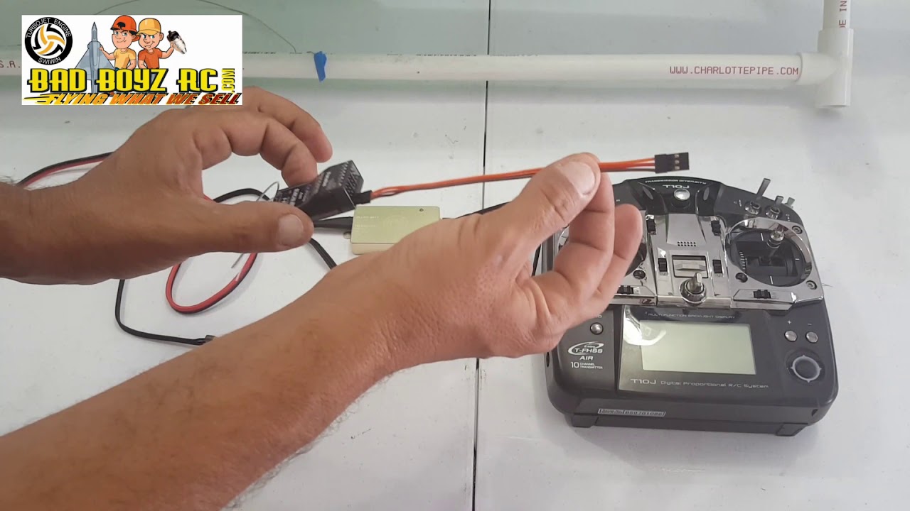 Swiwin / Futaba Telemetry Set Up.