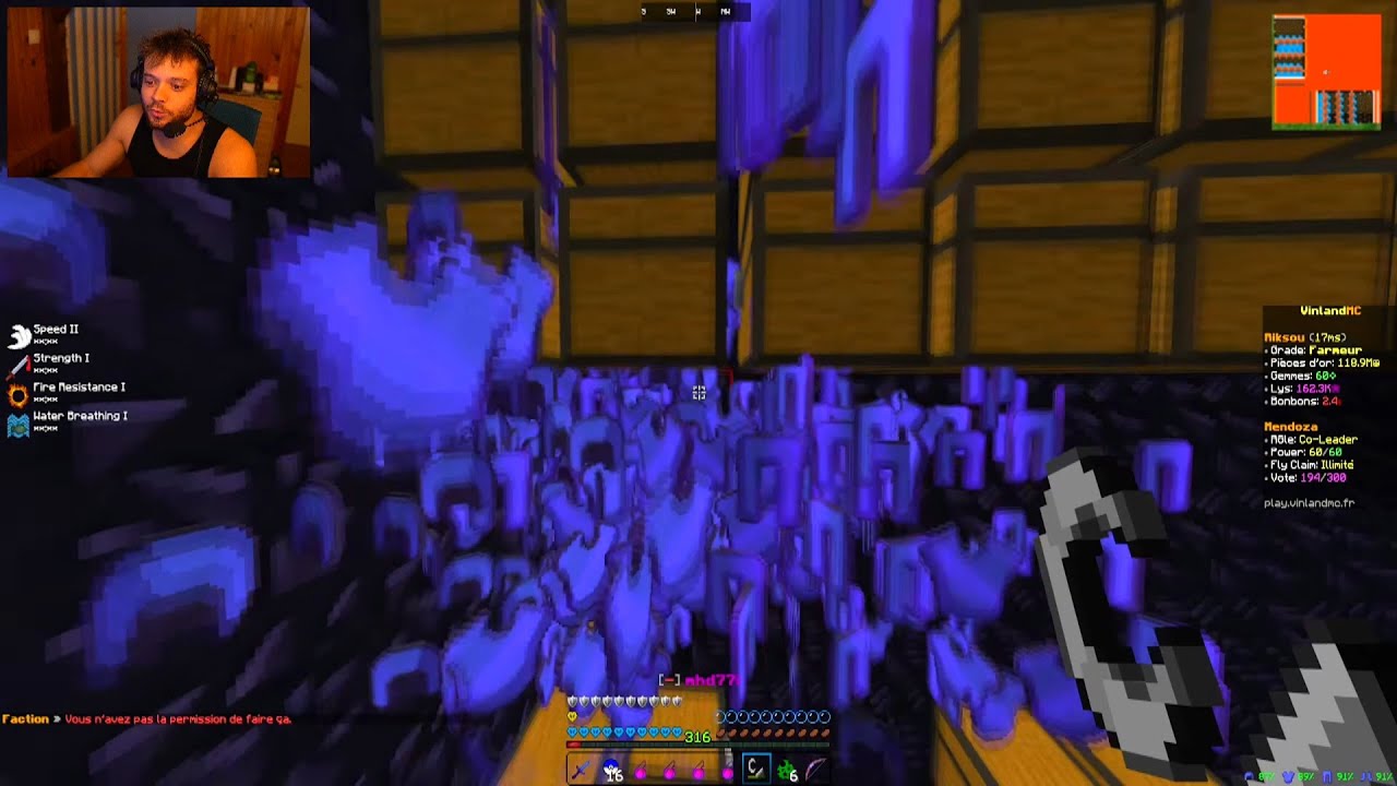 Le Plus GROS PILLAGE en PvP Faction sur VinlandMc