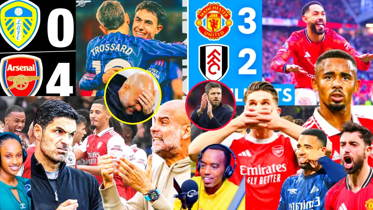 🚨KURI ARSENAL🔴⚪RUGAJU REAGAN ATI BADUHE IGIKOMBE CYACU😱PEP GUADIOLA YAKIREKUYE,MAN UNITED YAGARUTSE👆
