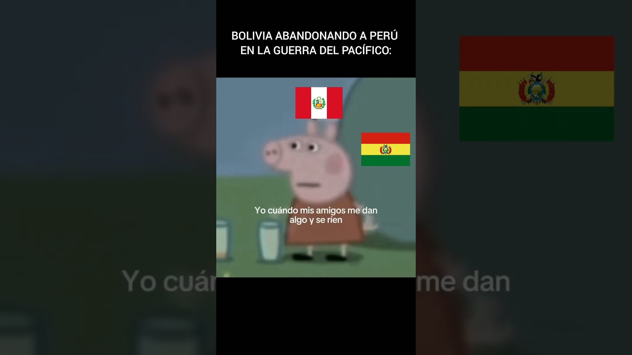 PER&Uacute; VS BOLIVIA #chistes #humor #memes #comedia #divertido #gracioso #paises #historia