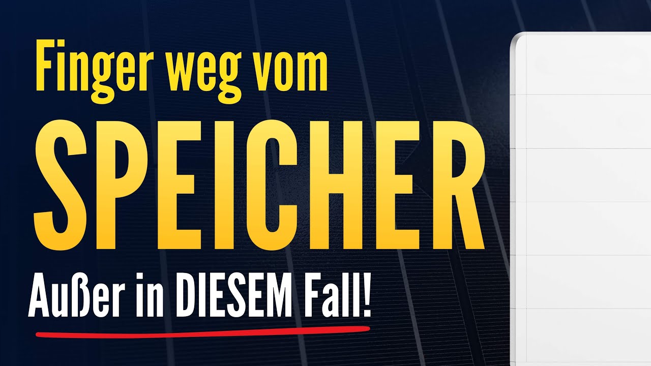 Photovoltaik Rechnung zeigt: Speicher oft rausgeschmissenes Geld