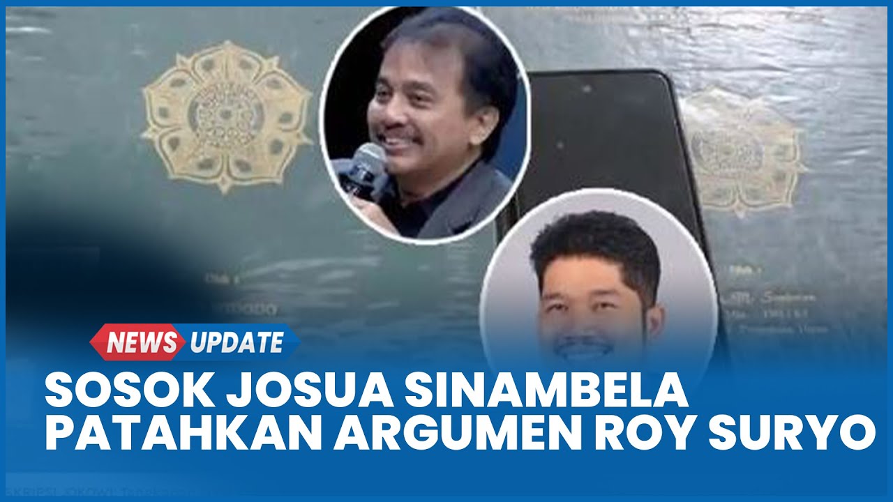 Sosok Josua Sinambela Ahli Digital Forensik Patahkan Argumen Roy Suryo Buktikan Skripsi Jokowi Asli