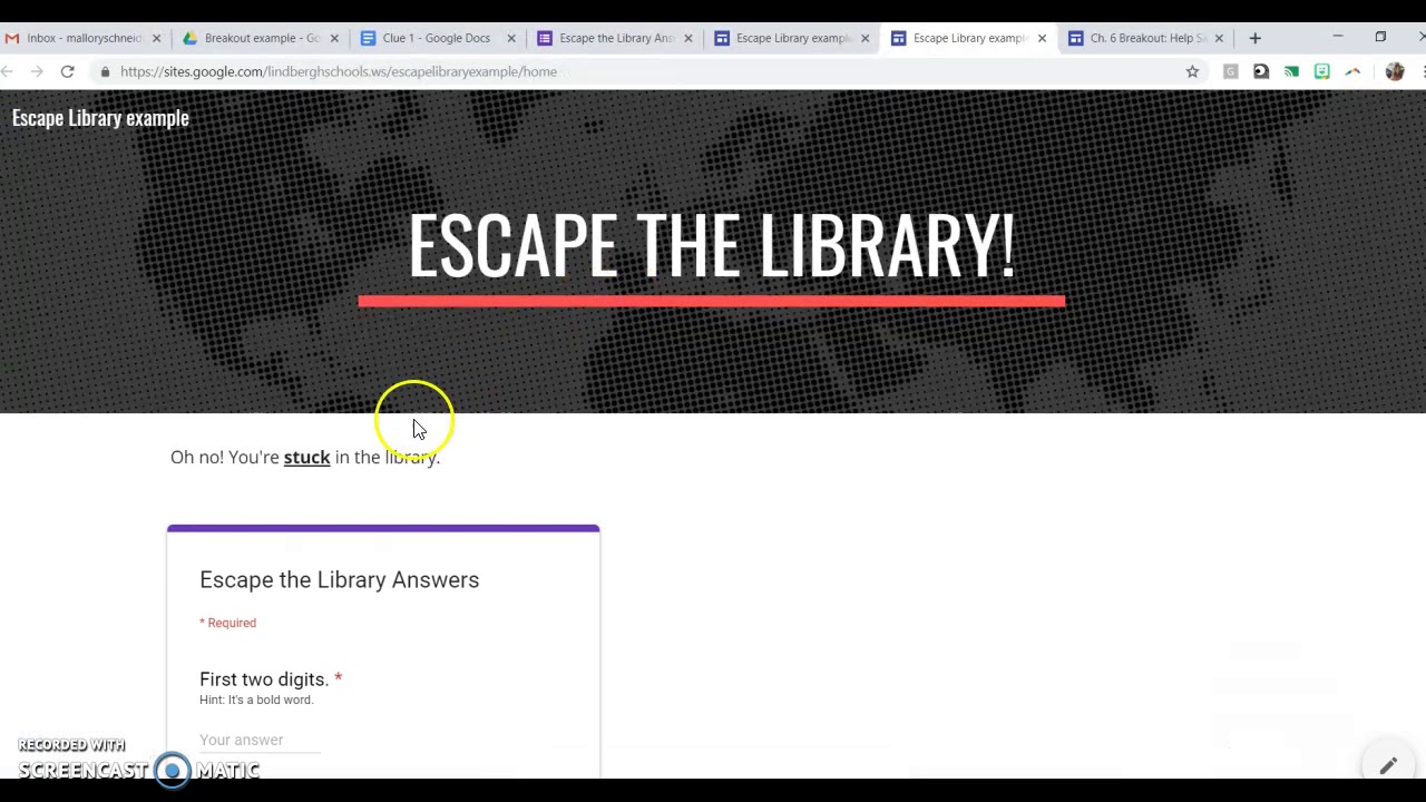 How to: Create a Digital Breakout