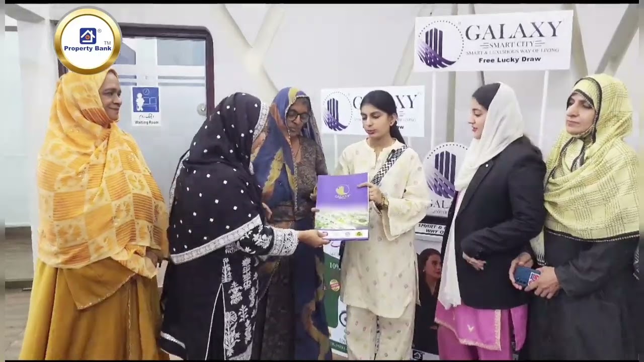 Honored to welcome Chairman Health Worker Bushra Arai at Property Bank Office. 