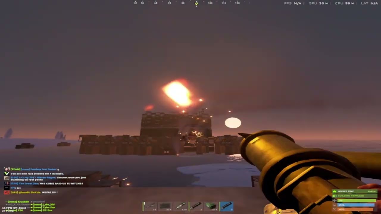 defense was to good admins had to step in