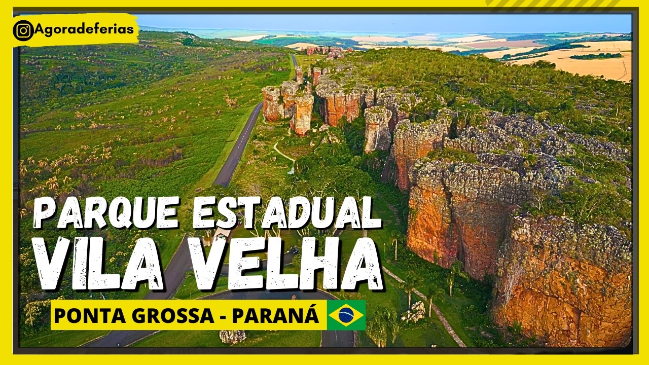Conheça o Parque VILA VELHA – um dos maiores tesouros do Paraná e do Brasil. Eco Turismo Histórico ✨