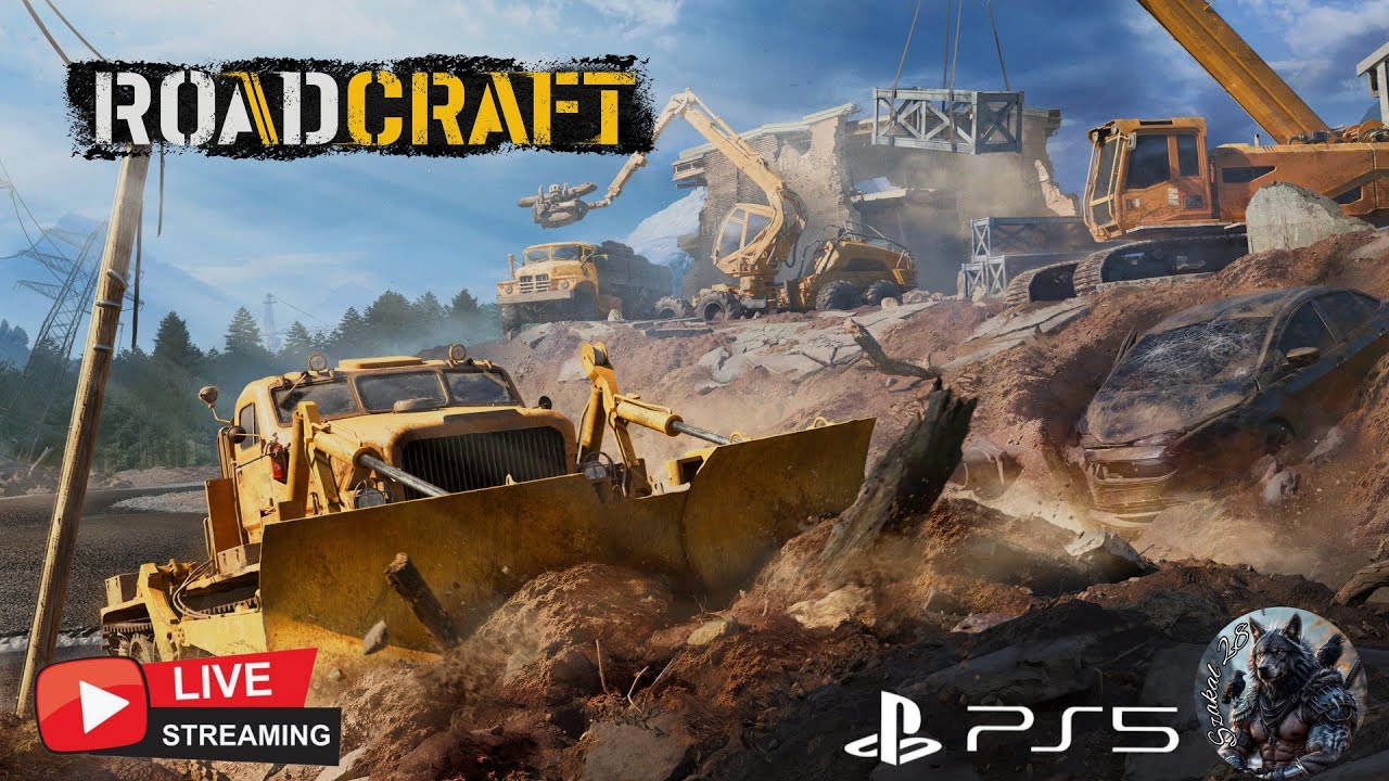 RoadCraft #10 / Zalana kopalnia / Tryb trudny / Gameplay / Ps5