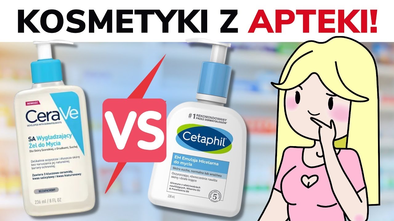 KOSMETYKI Z APTEKI – dermokosmetyki i apteczne HITY do twarzy! | W Krainie Składów