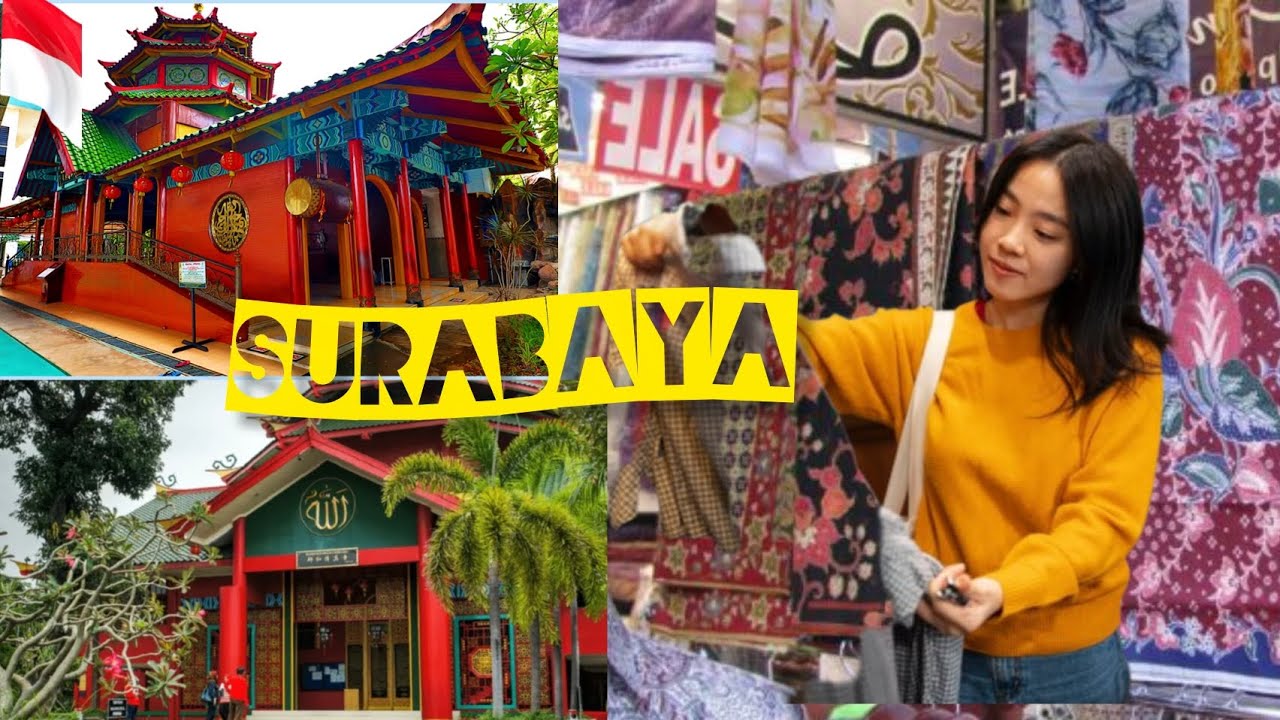 Мечеть Ченг Хо; Построена в стиле китайской пагоды 🇮🇩 Built in the style of a Chinese pagoda: