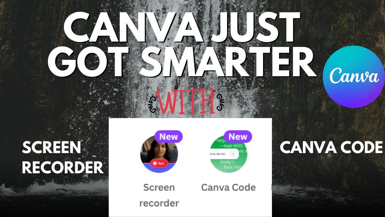 How to Use Canva’s New Screen Recording + Canva Code | Step-by-Step Tutorial