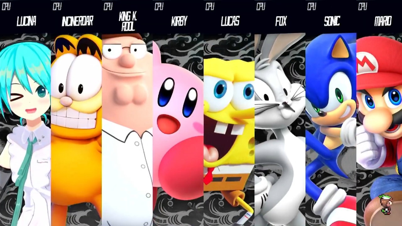 Stamina Battle on 75M - Requested Smash Bros Battle