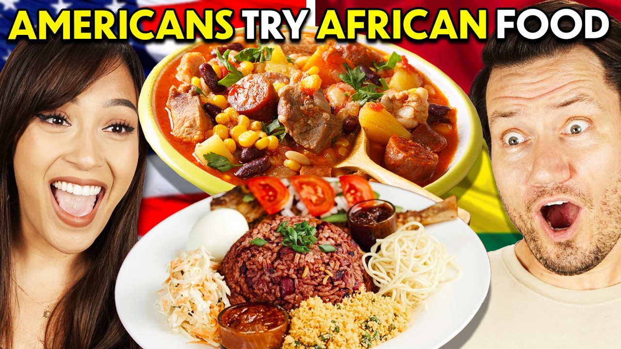 Americans vs. African Food!